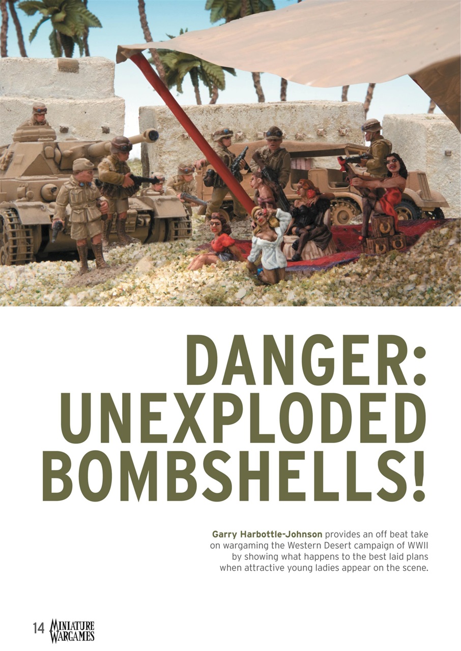 Miniature Wargames Preview Pages