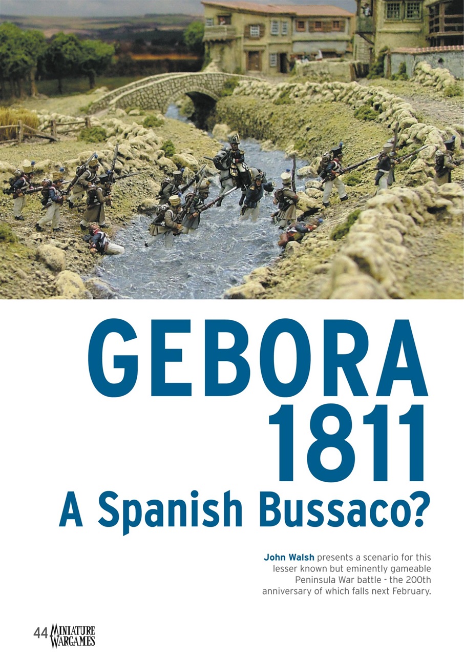 Miniature Wargames Preview Pages