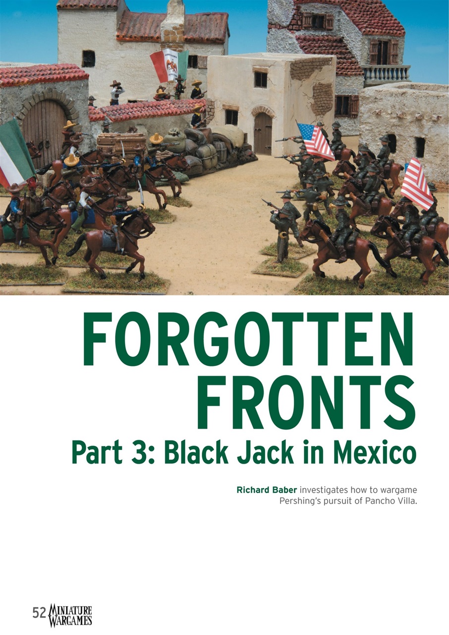 Miniature Wargames Preview Pages