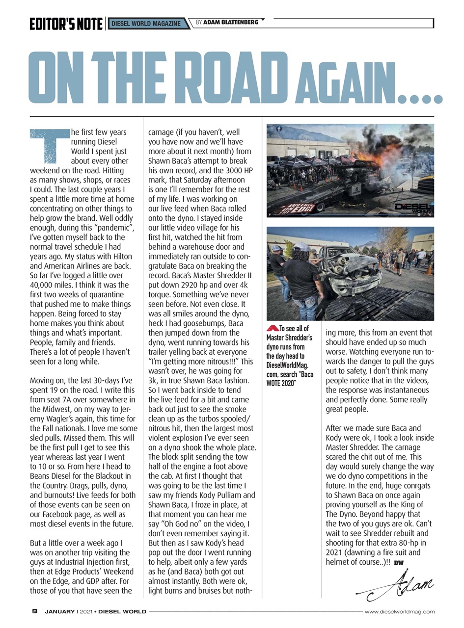 Diesel World Preview Pages