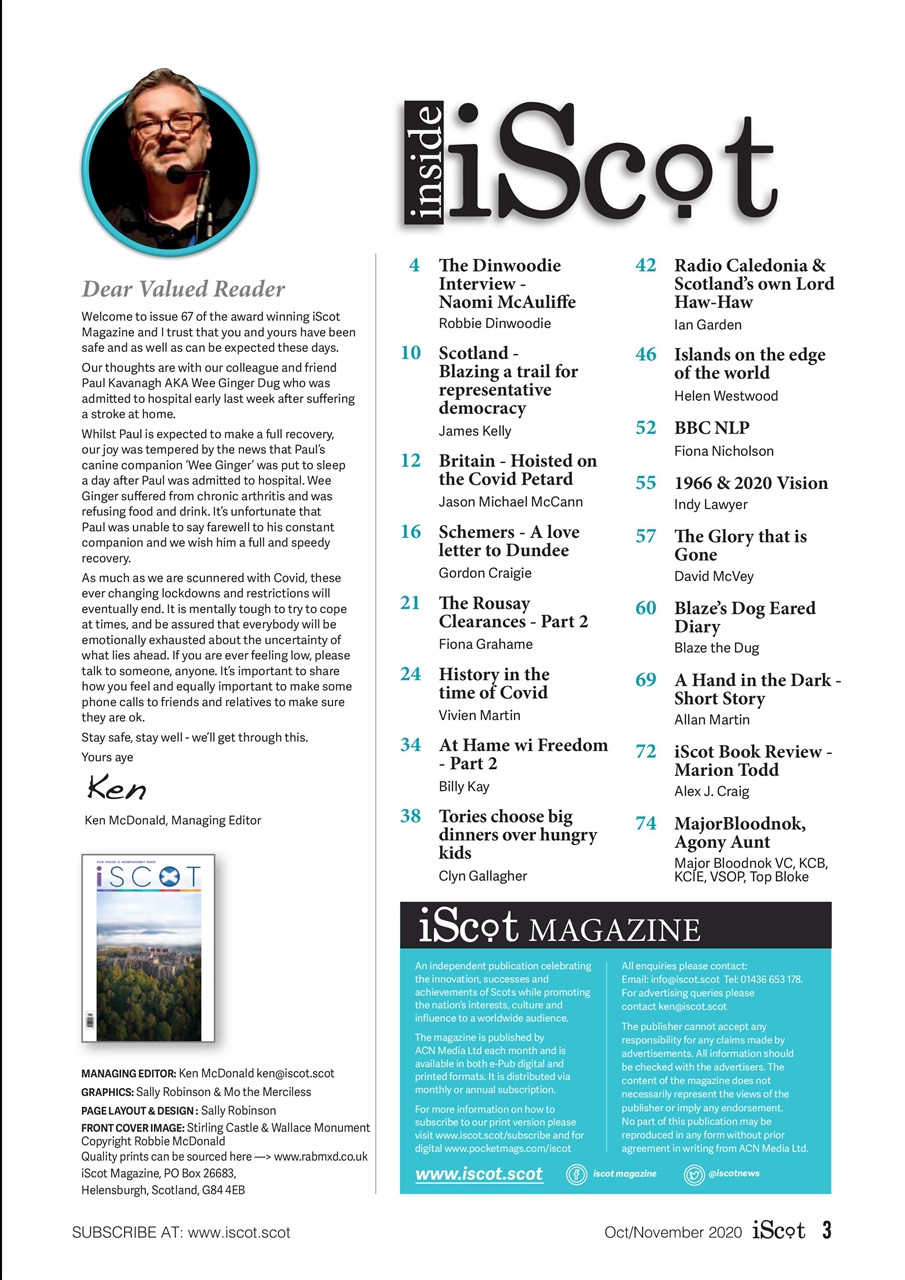 iScot Magazine Preview Pages