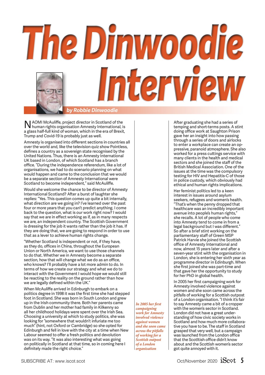 iScot Magazine Preview Pages