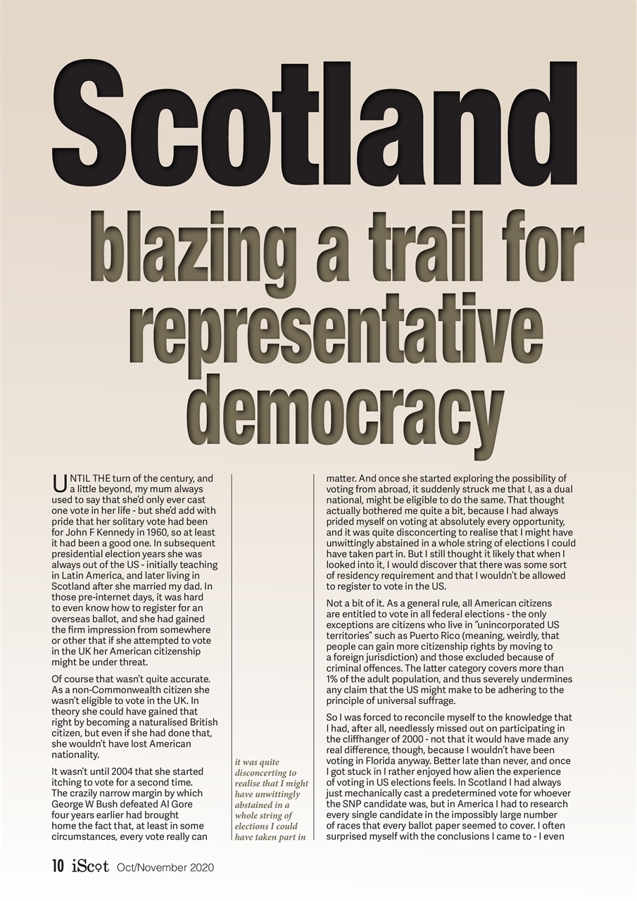 iScot Magazine Preview Pages