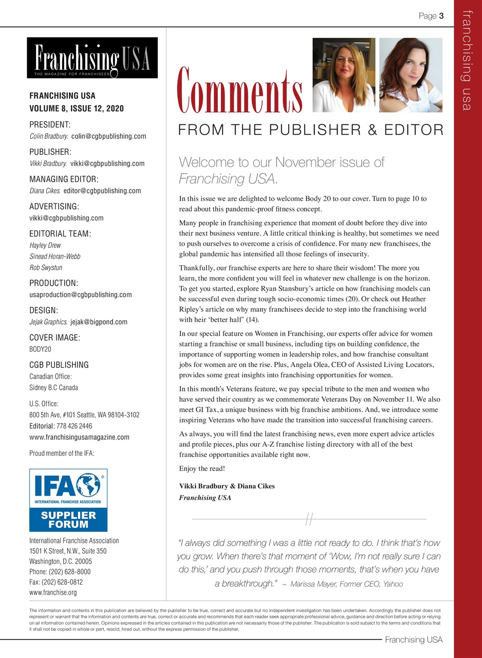 Franchising USA Preview Pages