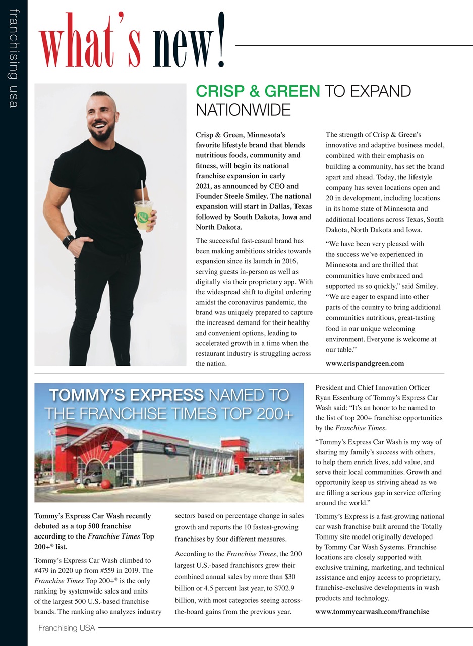 Franchising USA Preview Pages