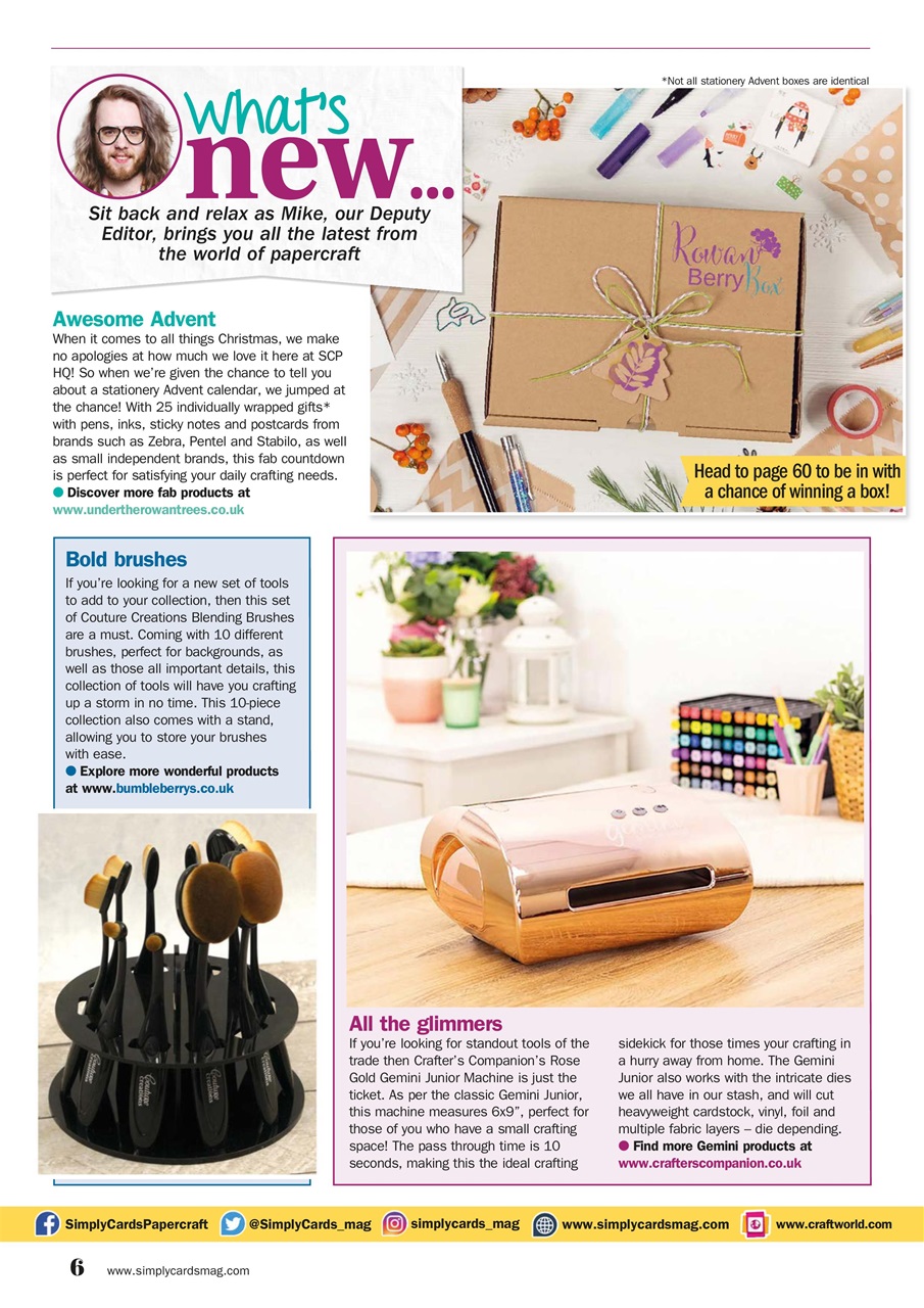 Simply Cards & Papercraft Preview Pages
