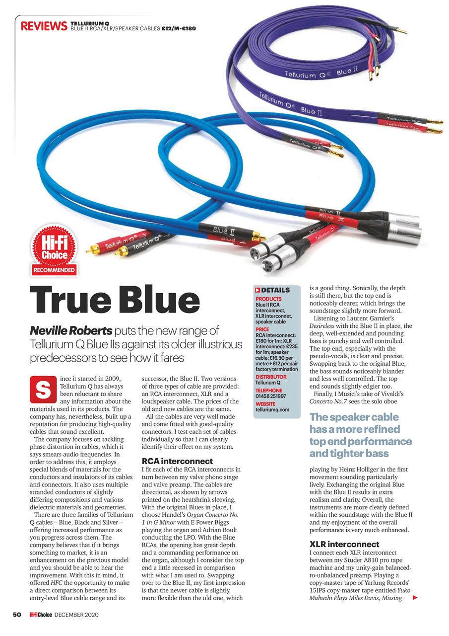 Hi-Fi Choice Preview Pages