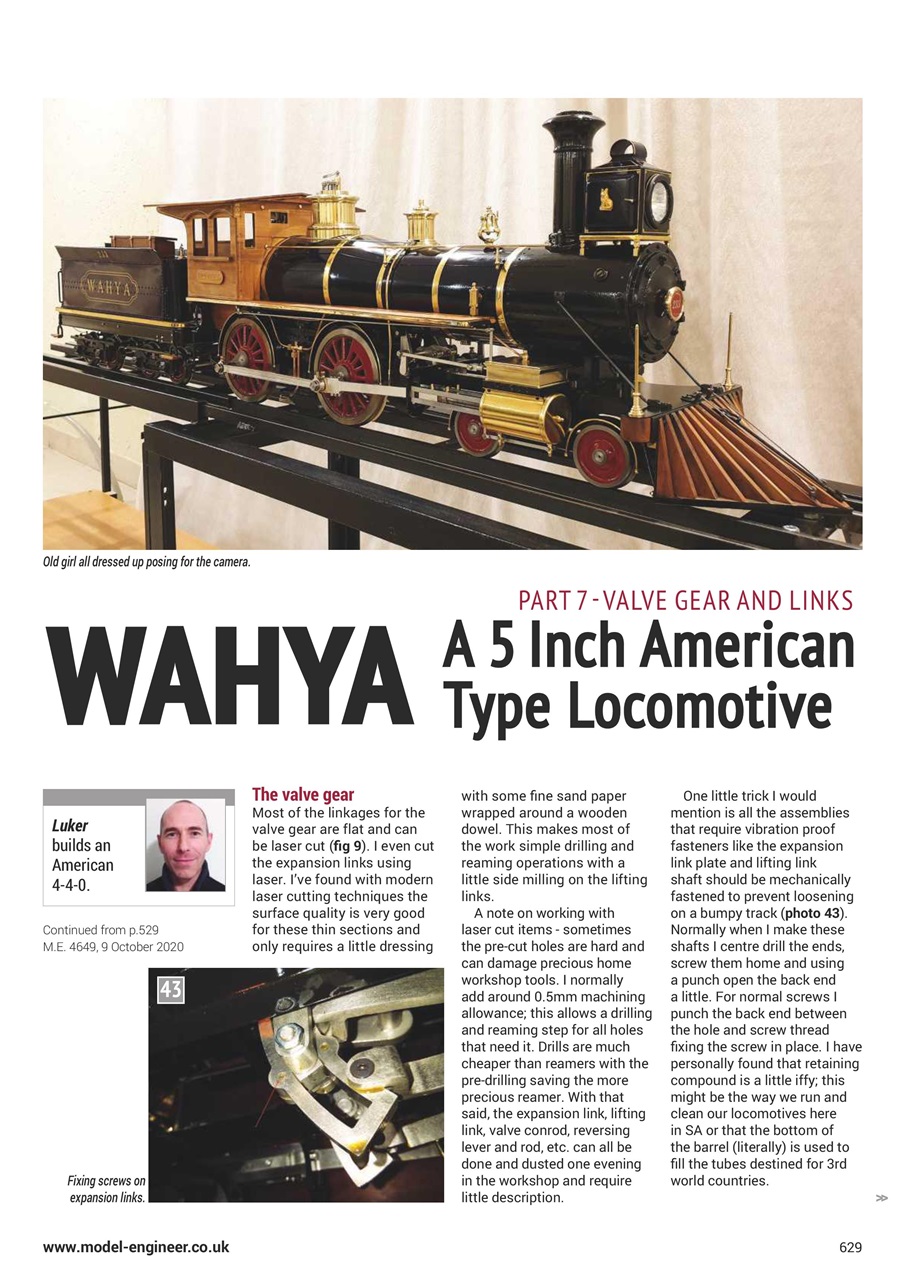 Model Engineer Preview Pages