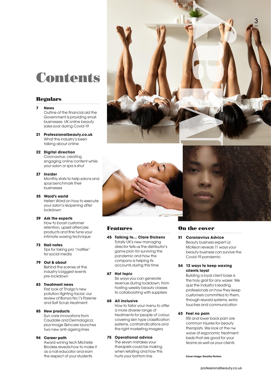 Professional Beauty Preview Pages