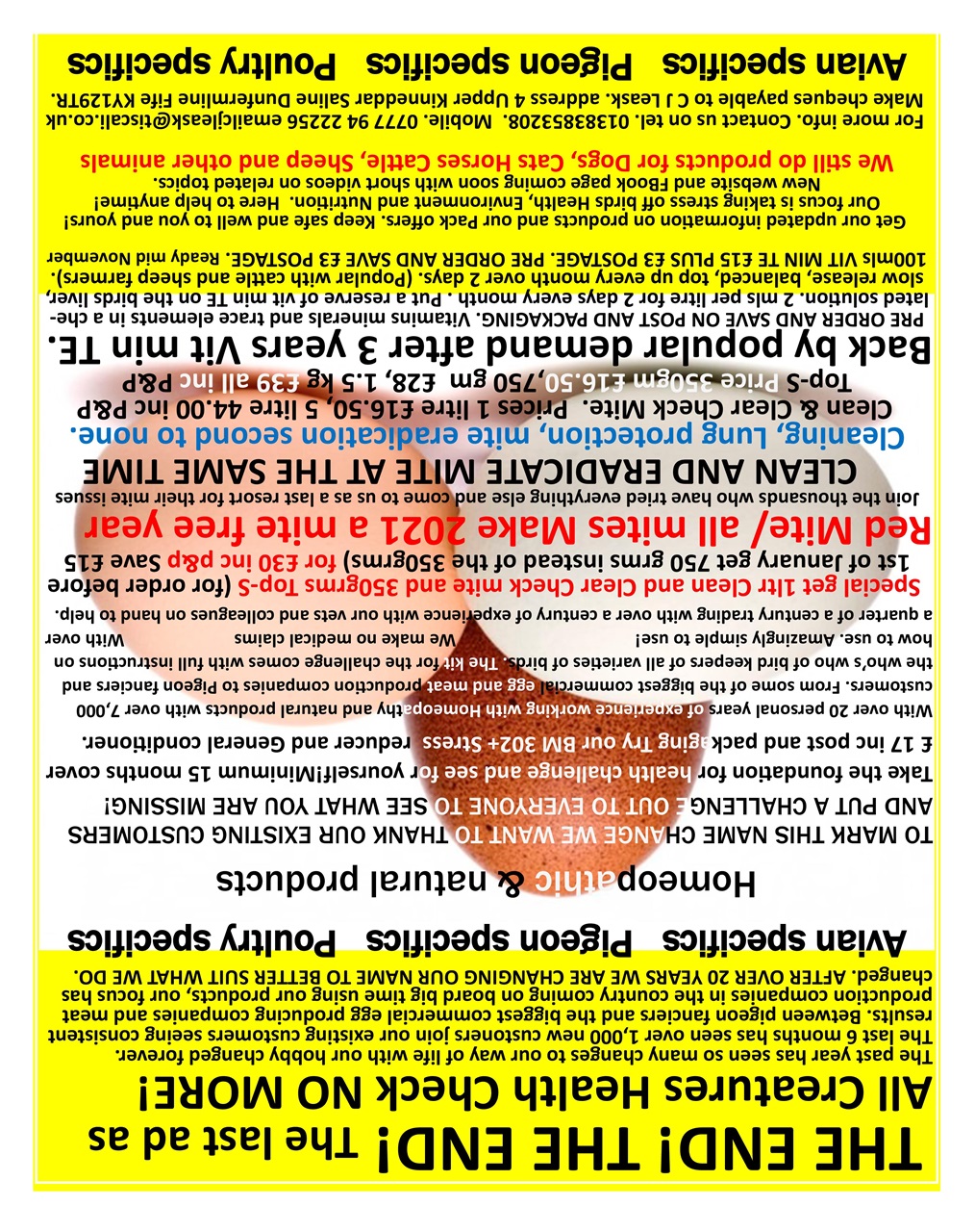 Cage & Aviary Birds Preview Pages