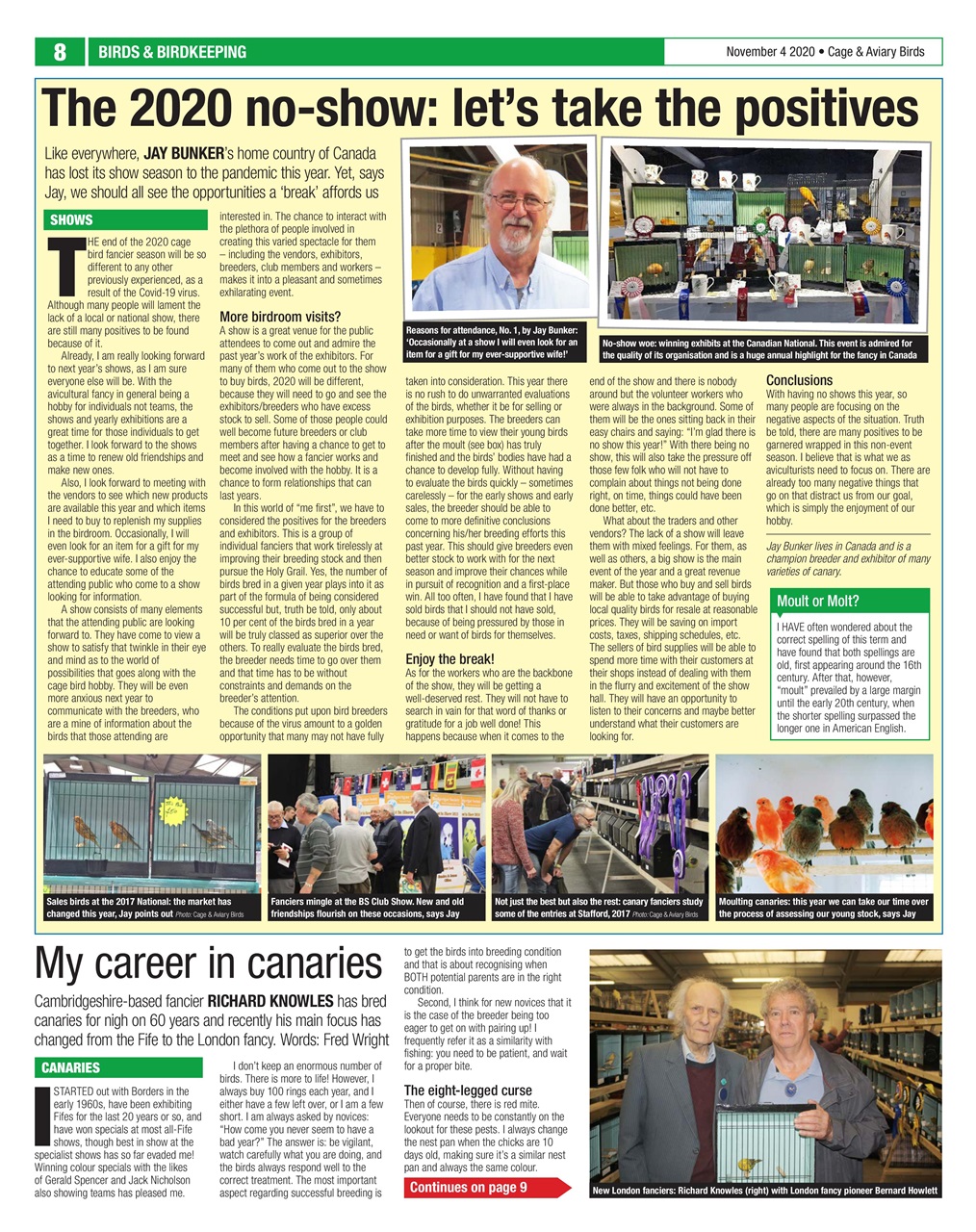 Cage & Aviary Birds Preview Pages