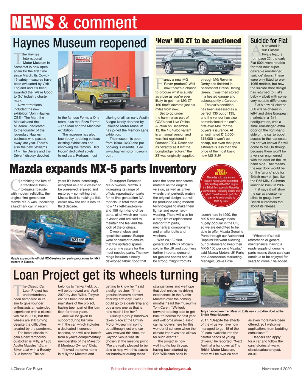 Classic Car Buyer Preview Pages