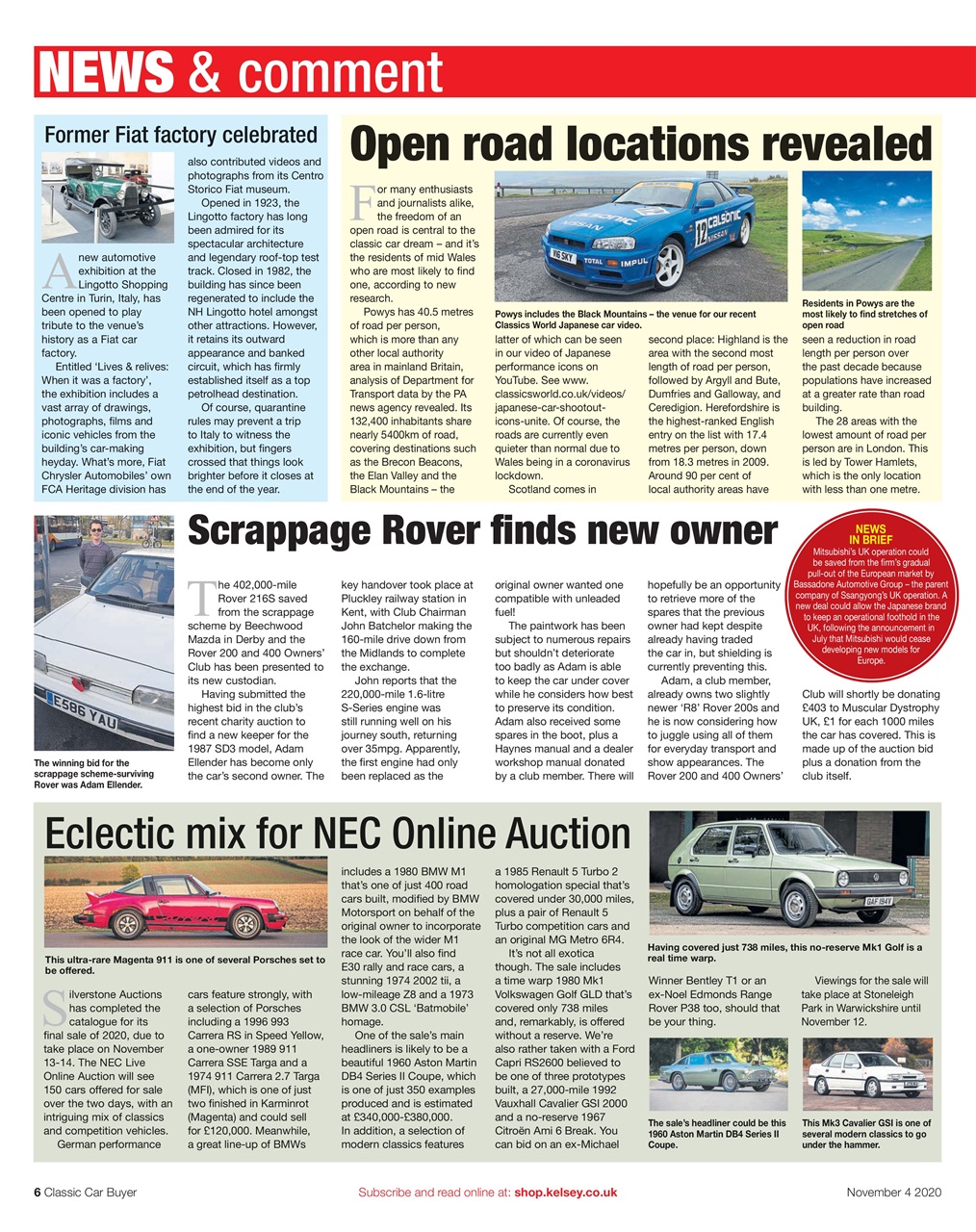 Classic Car Buyer Preview Pages
