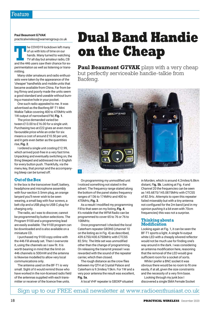 Practical Wireless Preview Pages