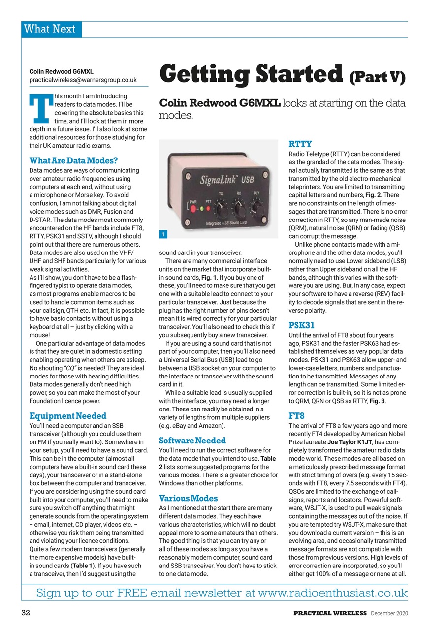 Practical Wireless Preview Pages