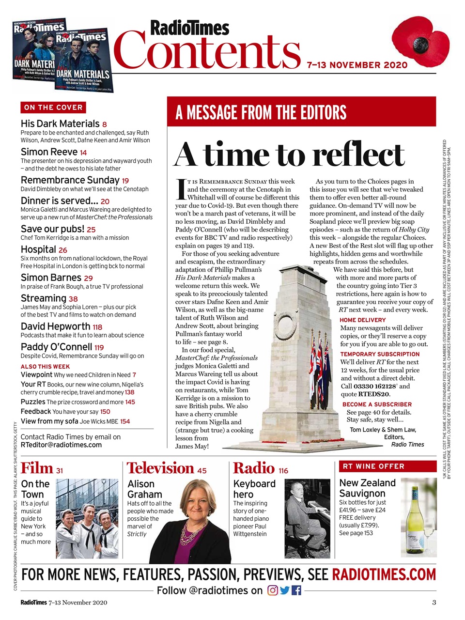 Radio Times Preview Pages