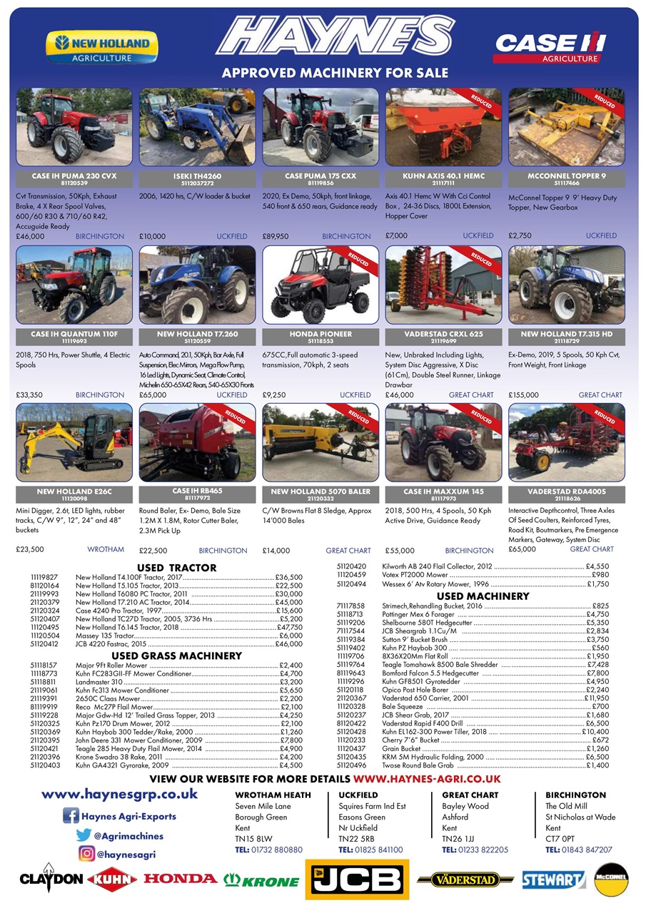 Farm Machinery Preview Pages
