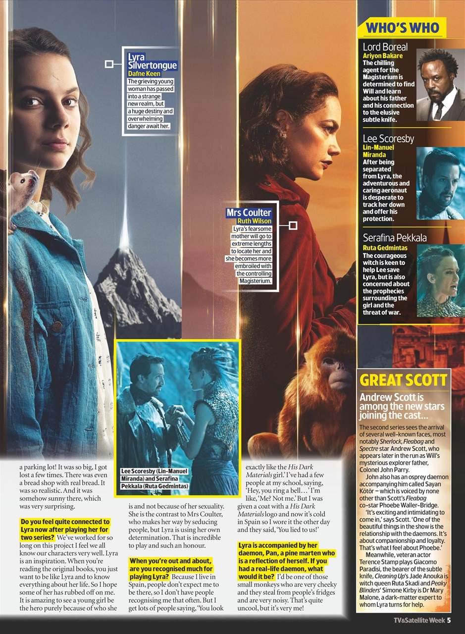 TV & Satellite Week Preview Pages