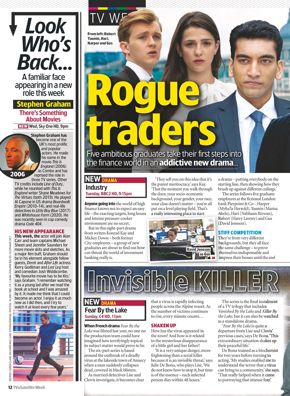 TV & Satellite Week Preview Pages