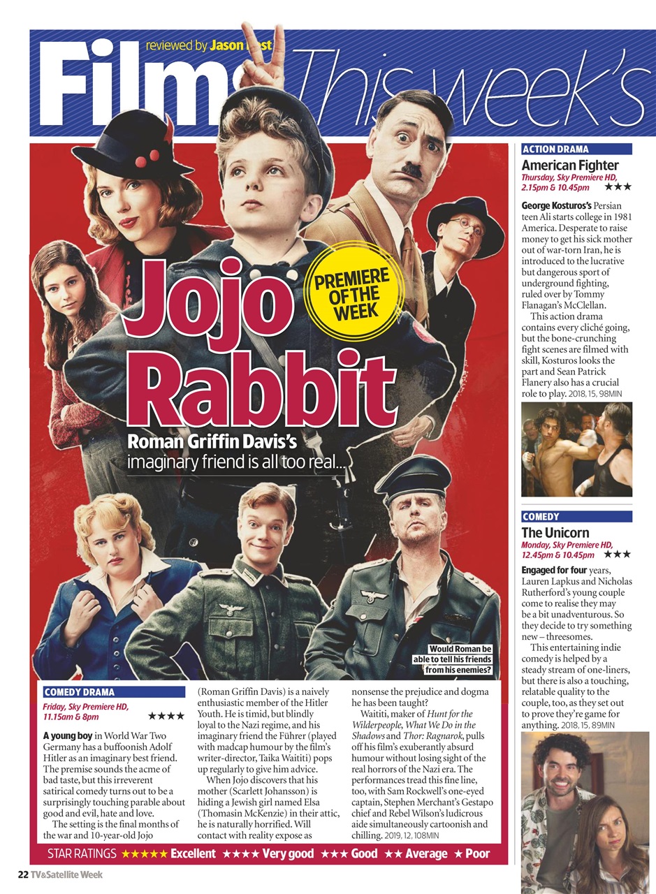 TV & Satellite Week Preview Pages