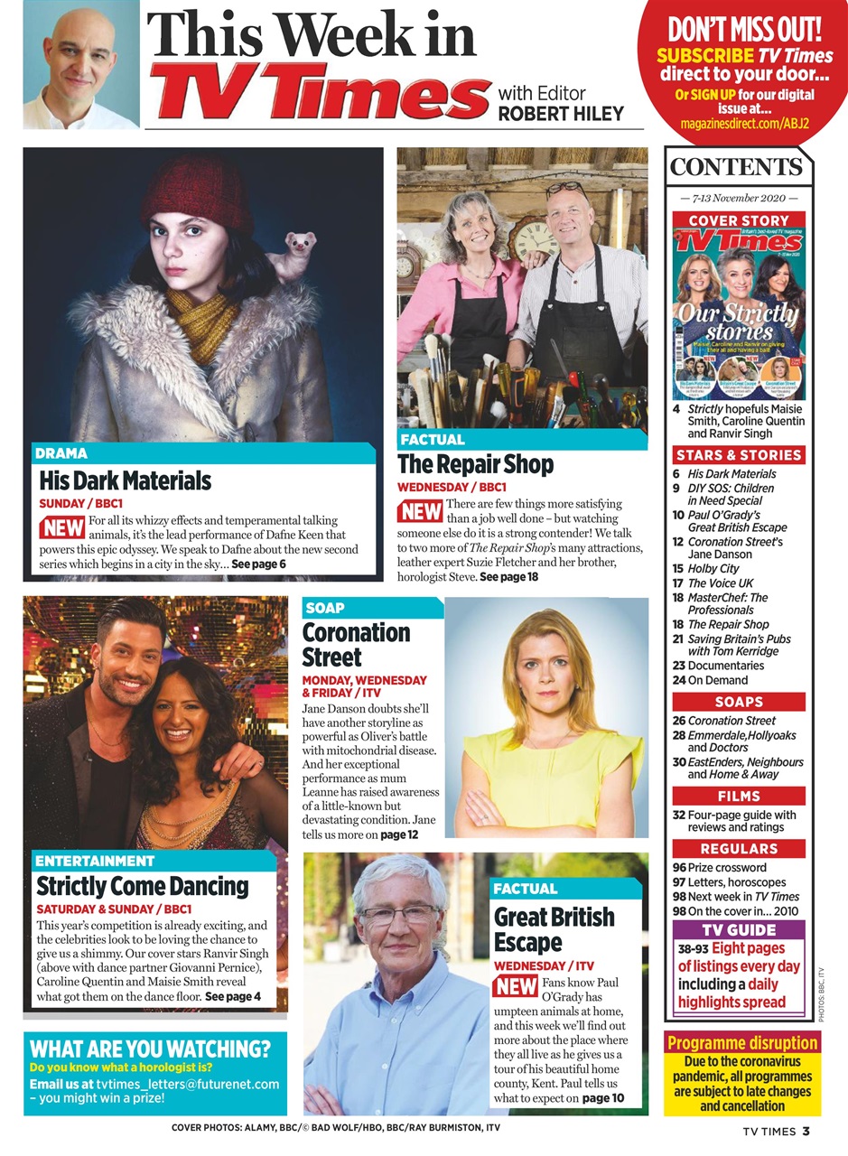 TV Times Preview Pages