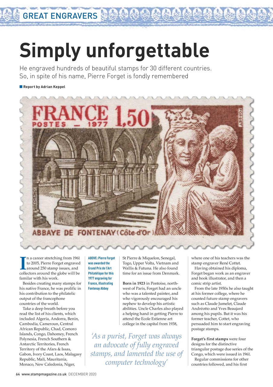 Stamp Magazine Preview Pages