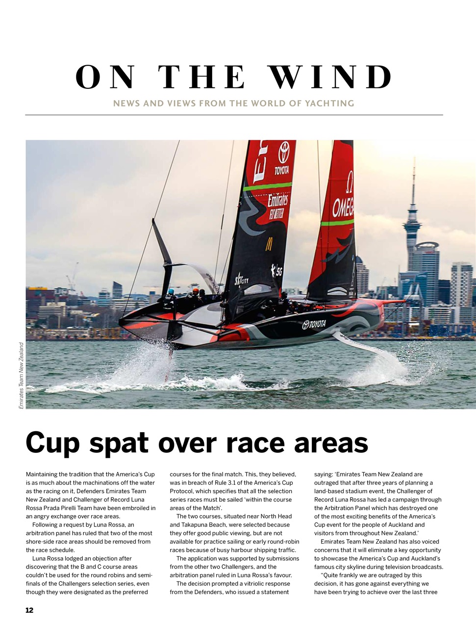 Yachting World Preview Pages