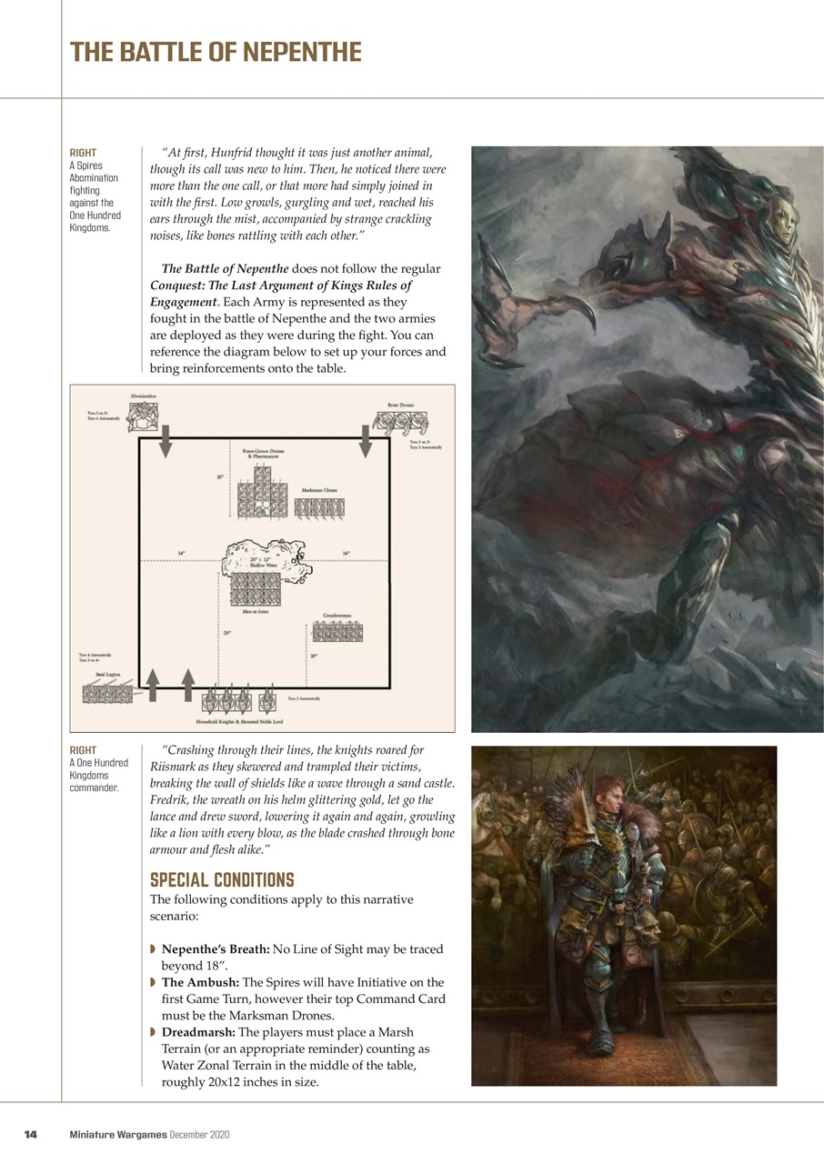 Miniature Wargames Preview Pages