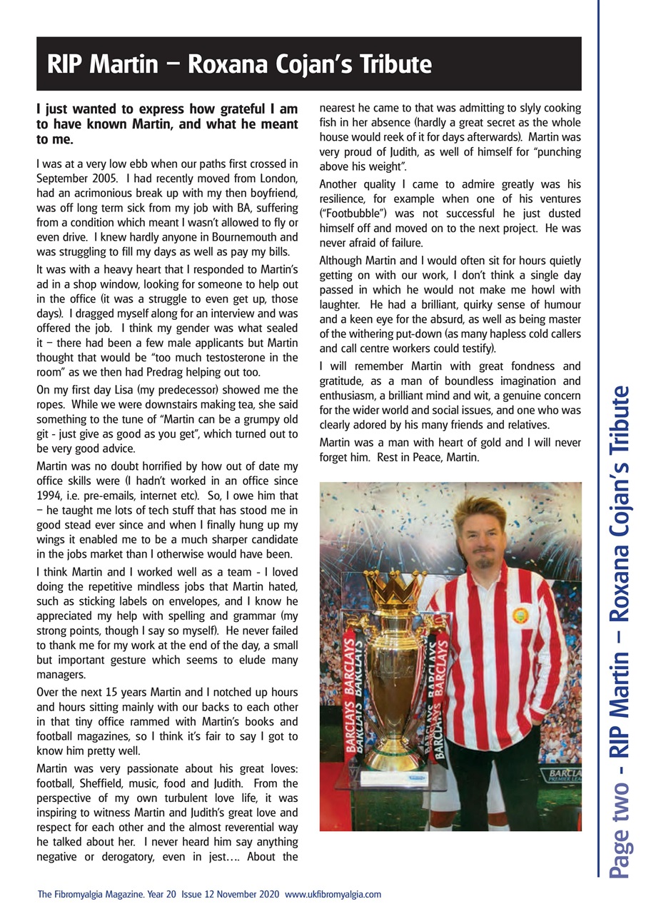 Fibromyalgia Magazine Preview Pages