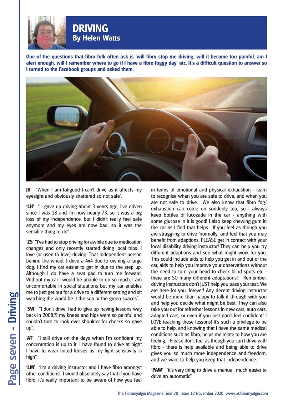 Fibromyalgia Magazine Preview Pages