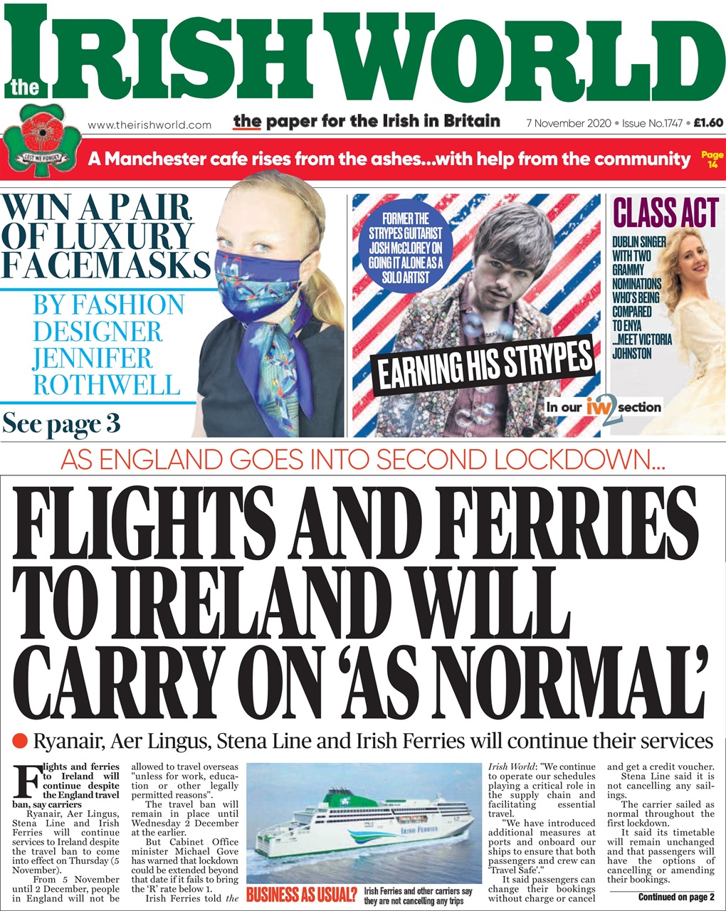 Irish World Preview Pages