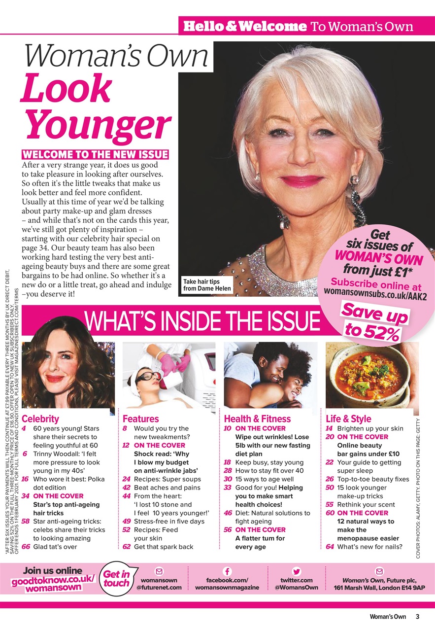 Woman's Own Lifestyle Special Preview Pages