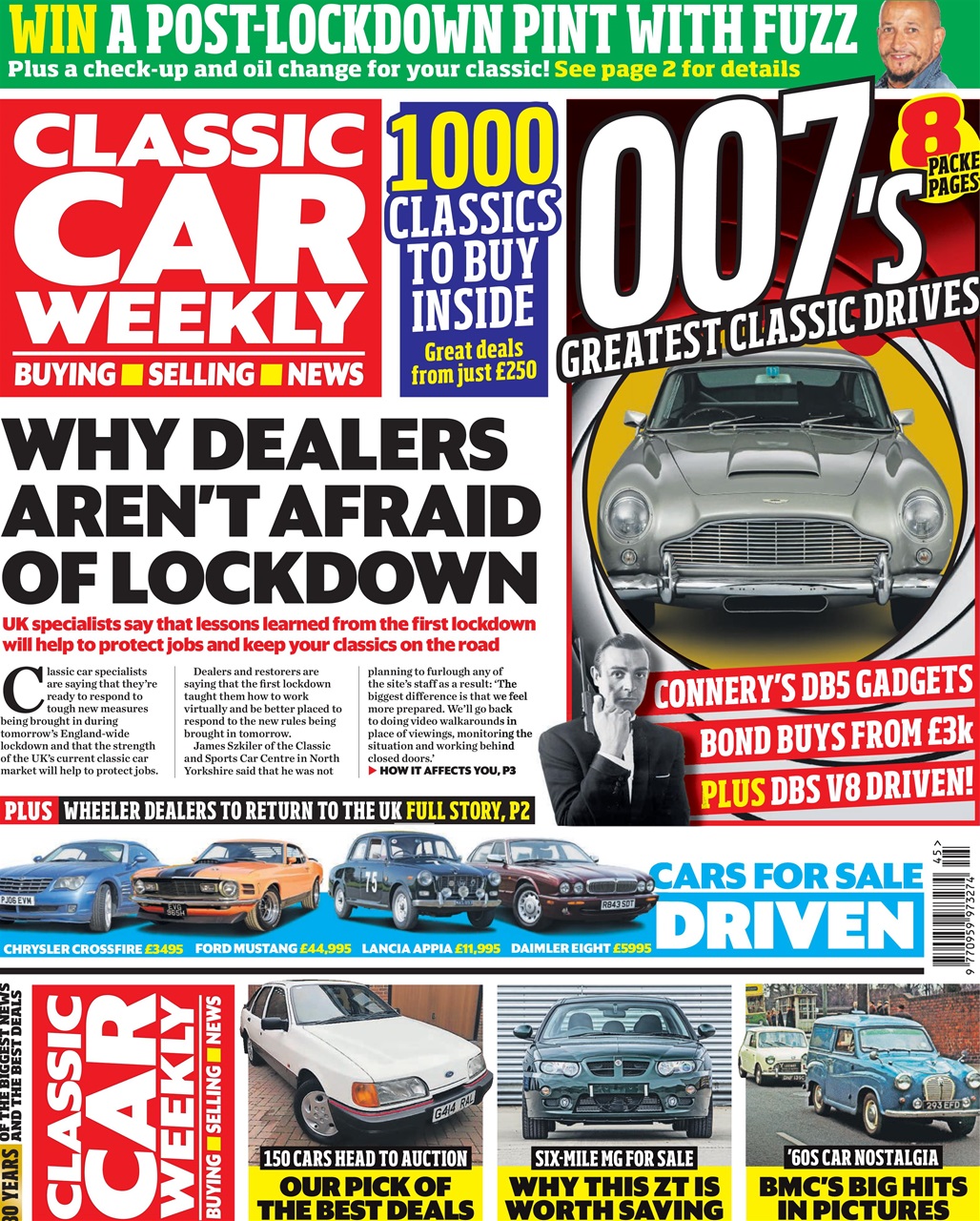 Classic Car Weekly Preview Pages