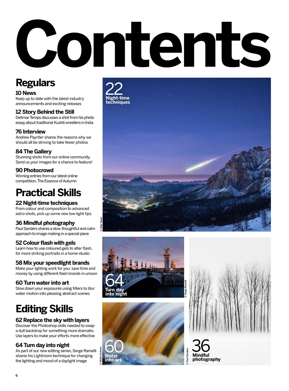 Digital Photographer Preview Pages