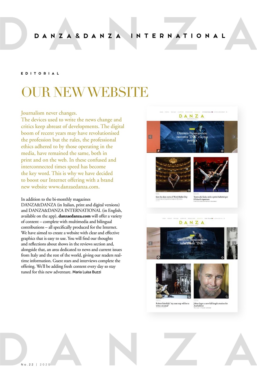 DANZA&DANZA International Preview Pages