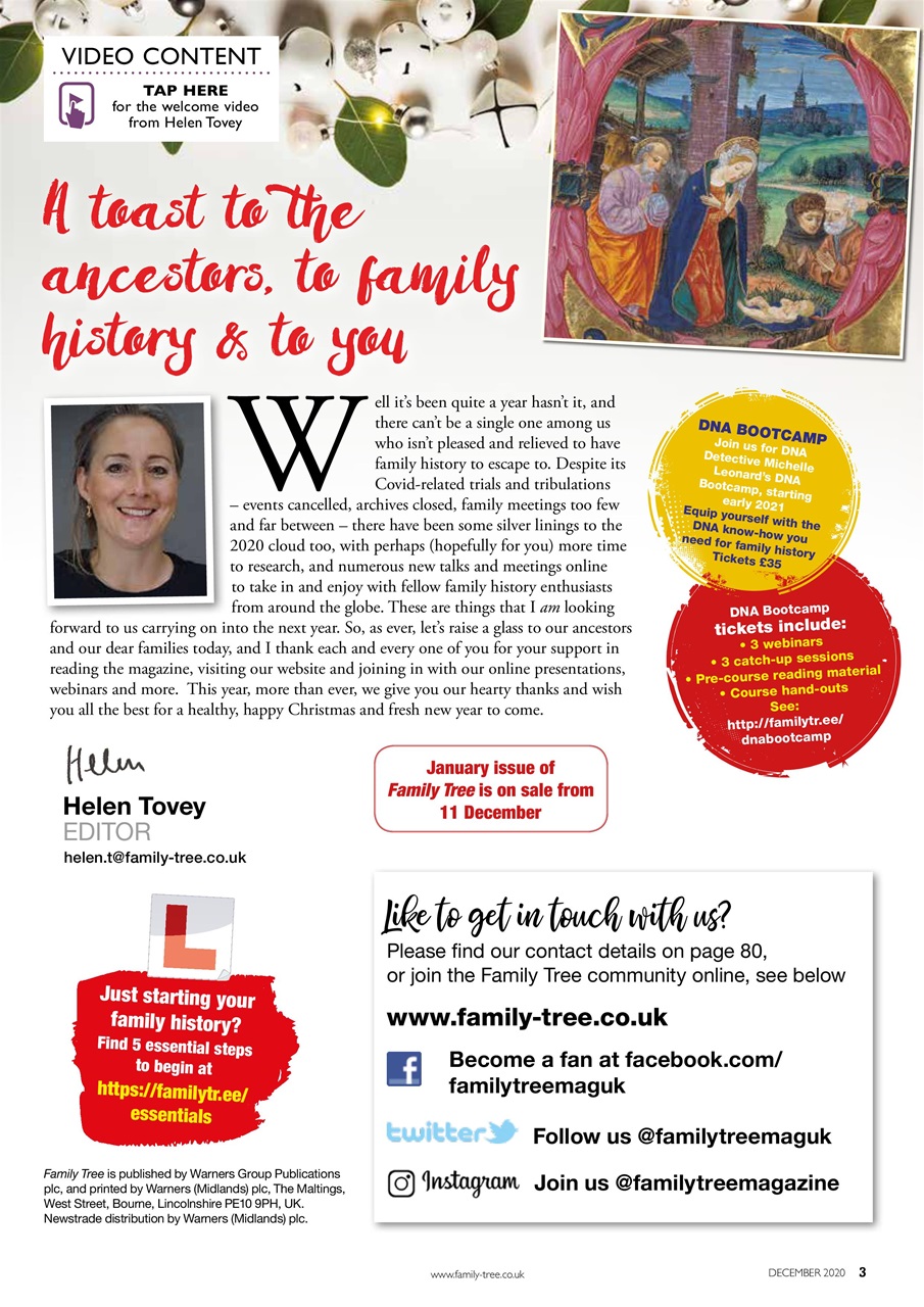 Family Tree Preview Pages