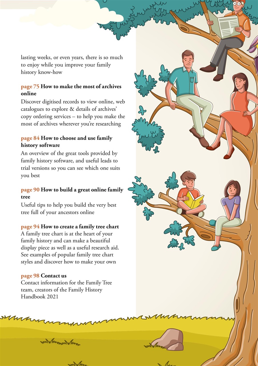 Family Tree Preview Pages