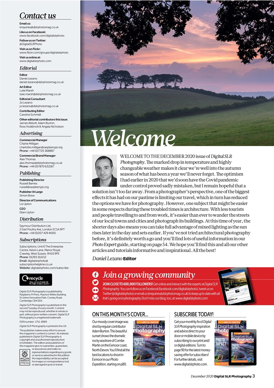 Digital SLR Photography Preview Pages
