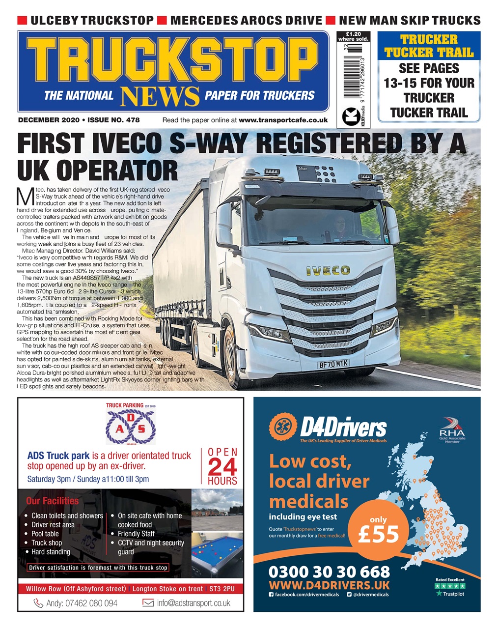 Truckstop News Preview Pages