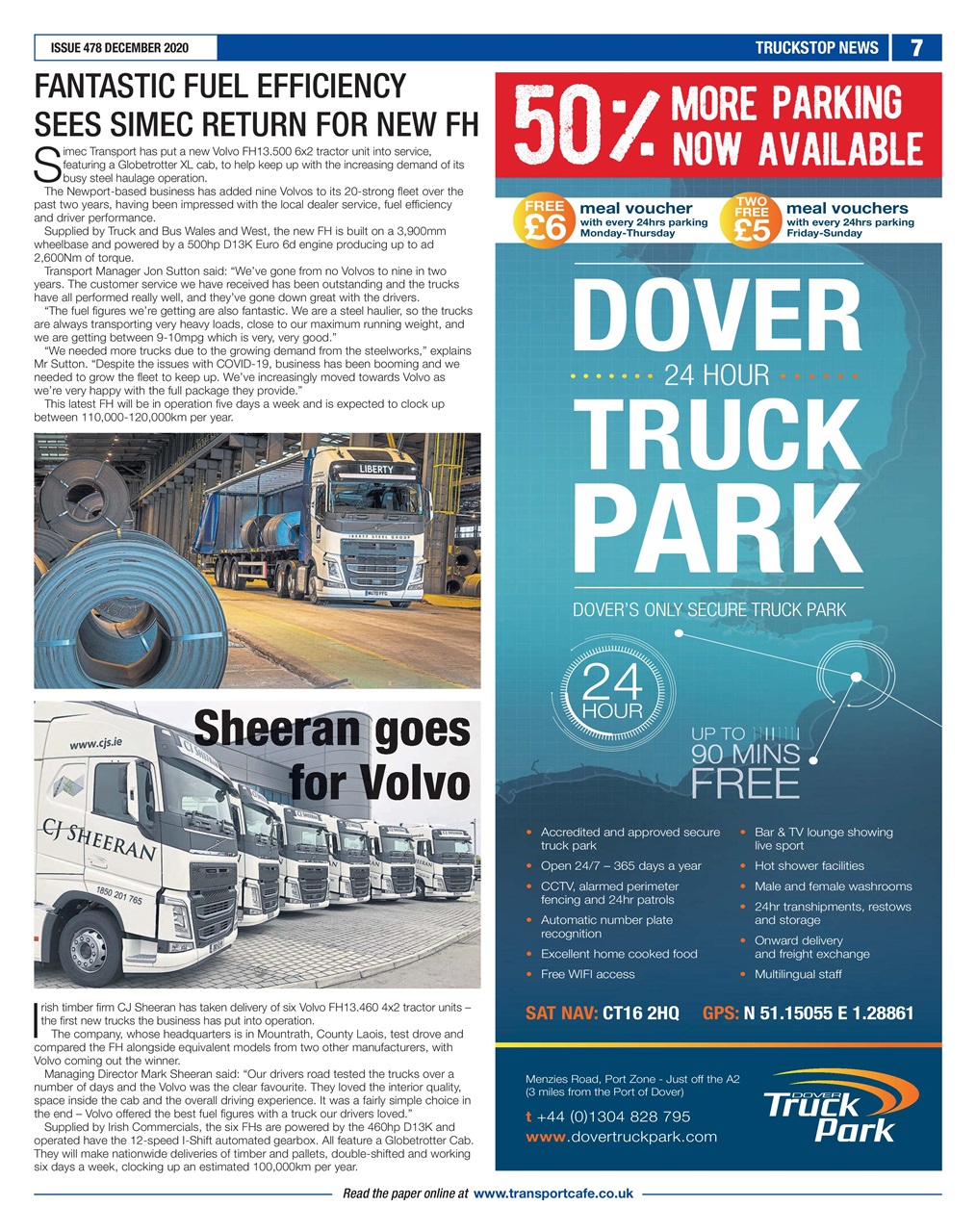 Truckstop News Preview Pages