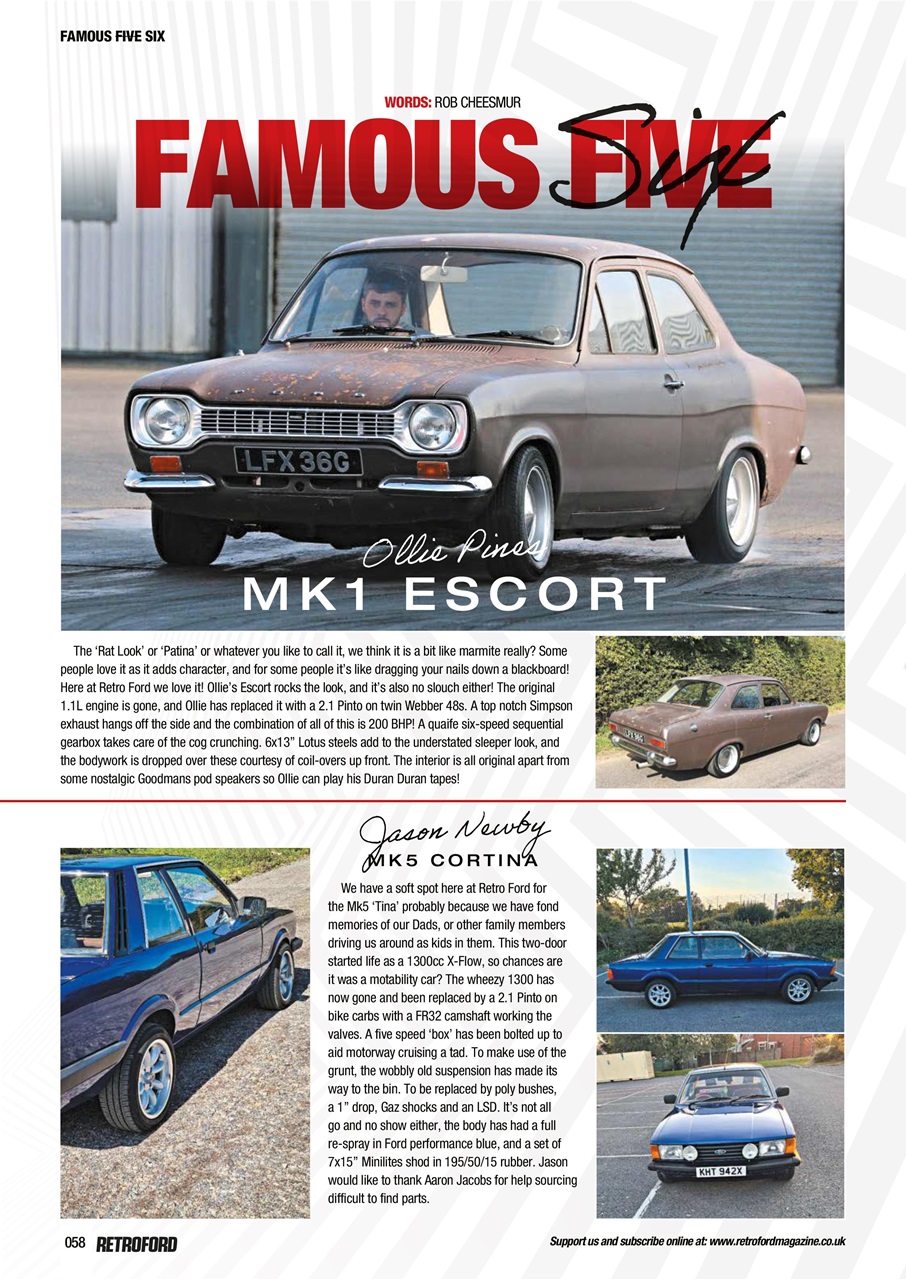 Retro Ford Preview Pages