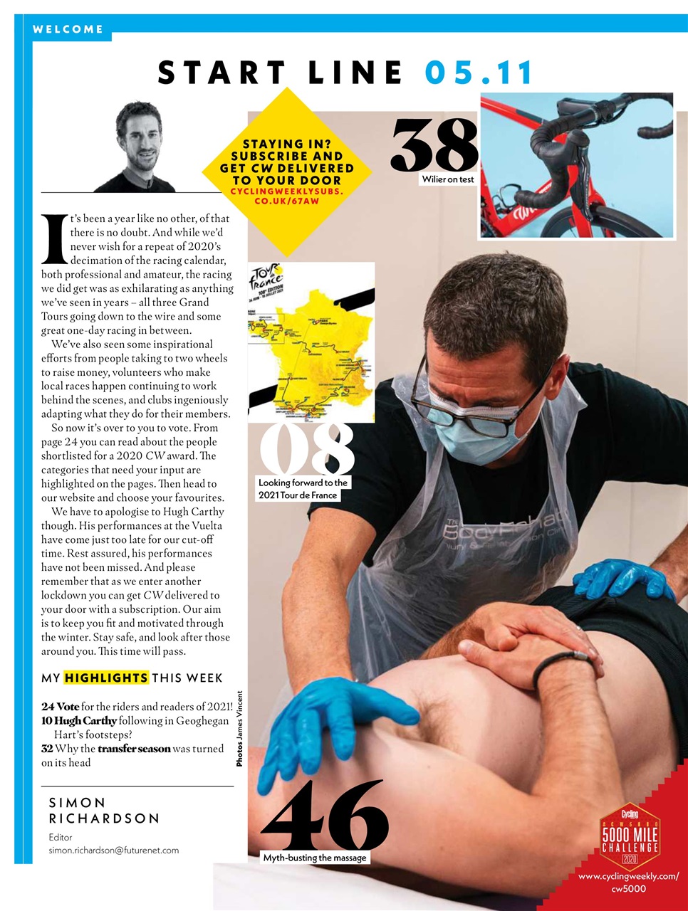 Cycling Weekly Preview Pages