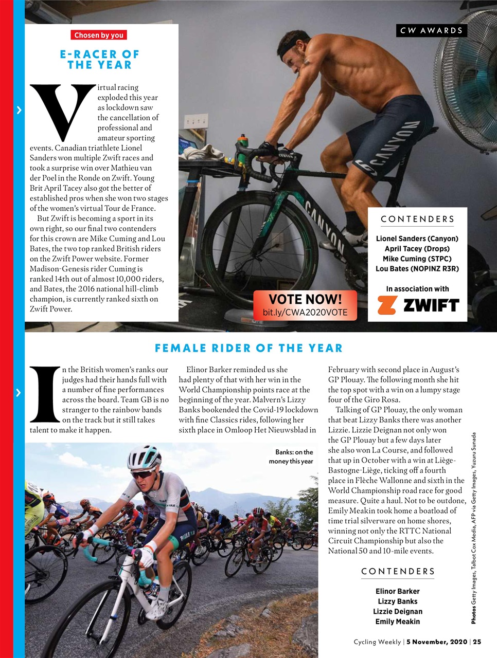 Cycling Weekly Preview Pages