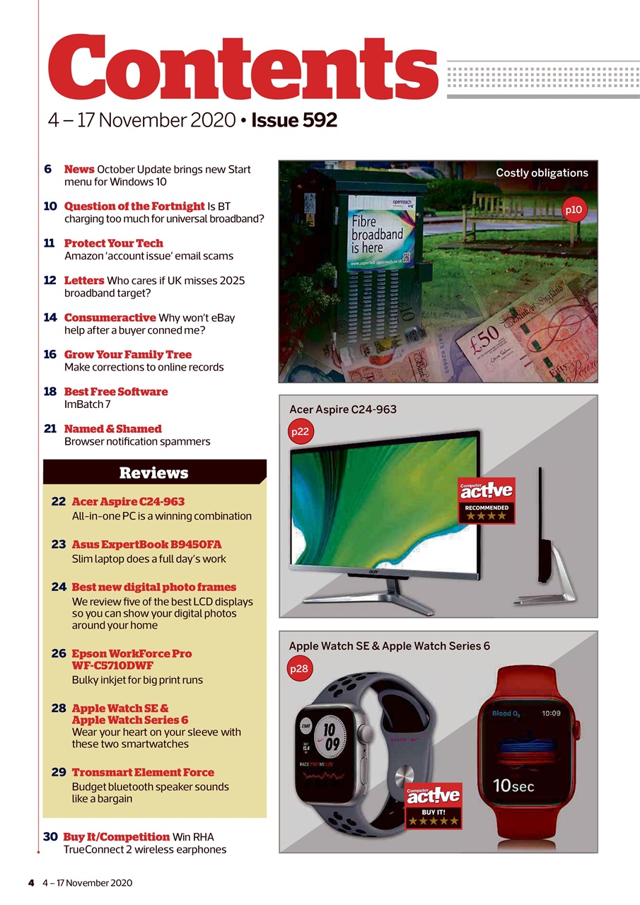 Computer Active Preview Pages