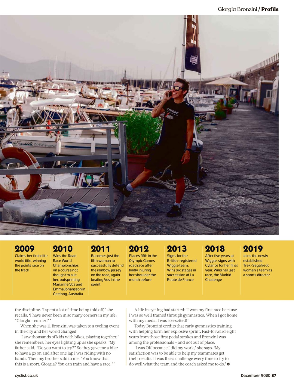 Cyclist Preview Pages