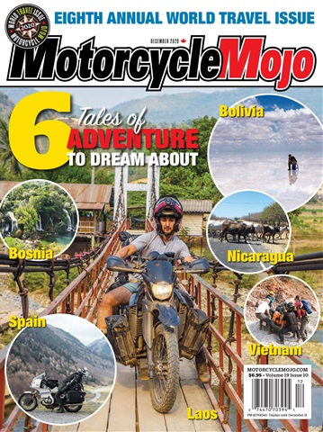 Motorcycle Mojo issue December 2020