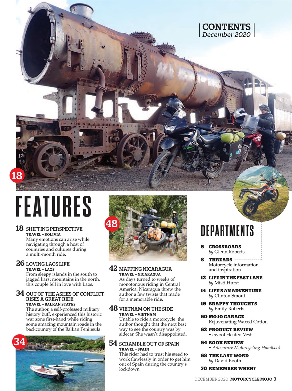 Motorcycle Mojo Preview Pages