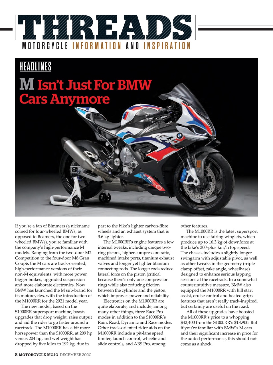 Motorcycle Mojo Preview Pages