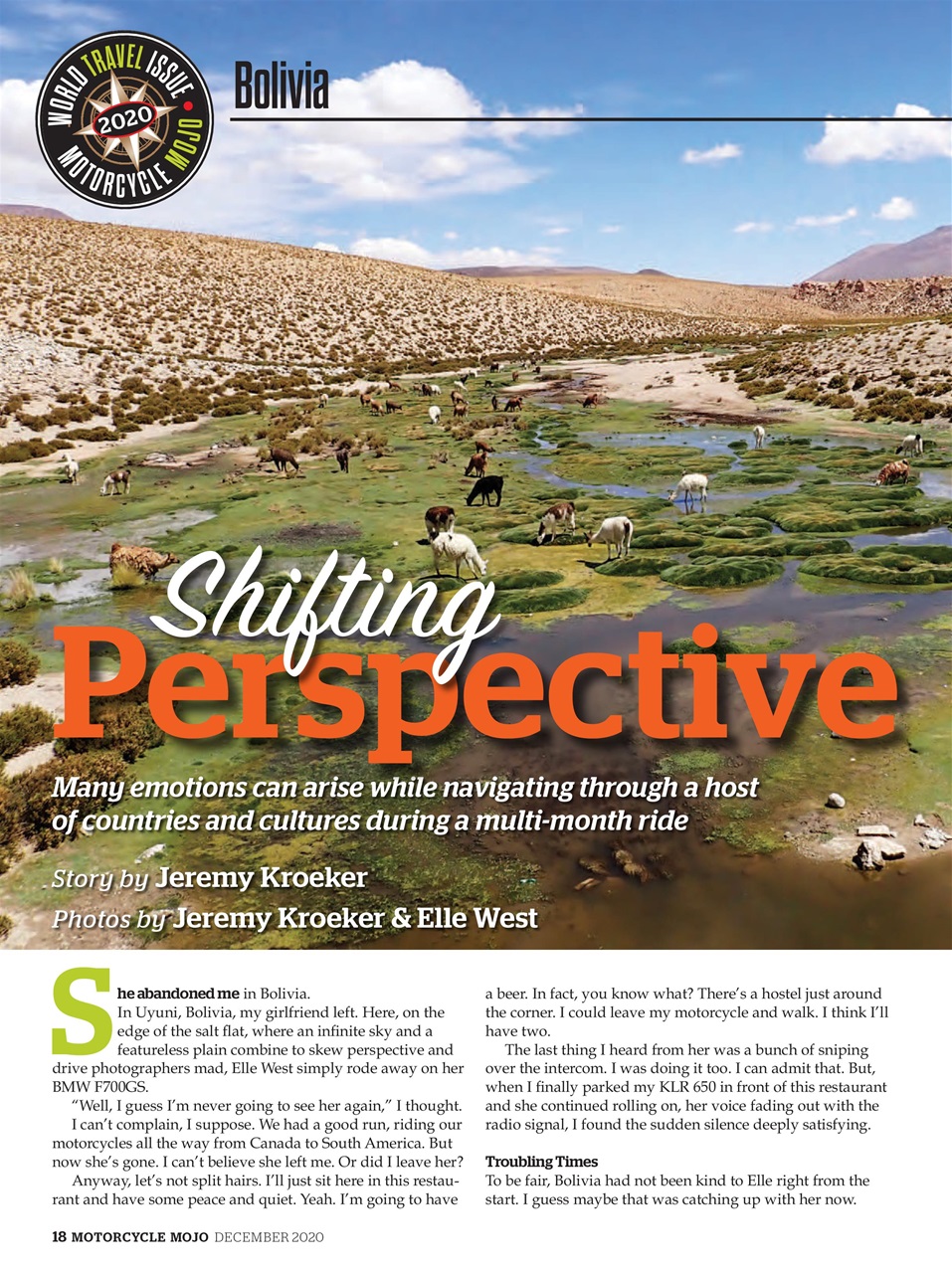 Motorcycle Mojo Preview Pages