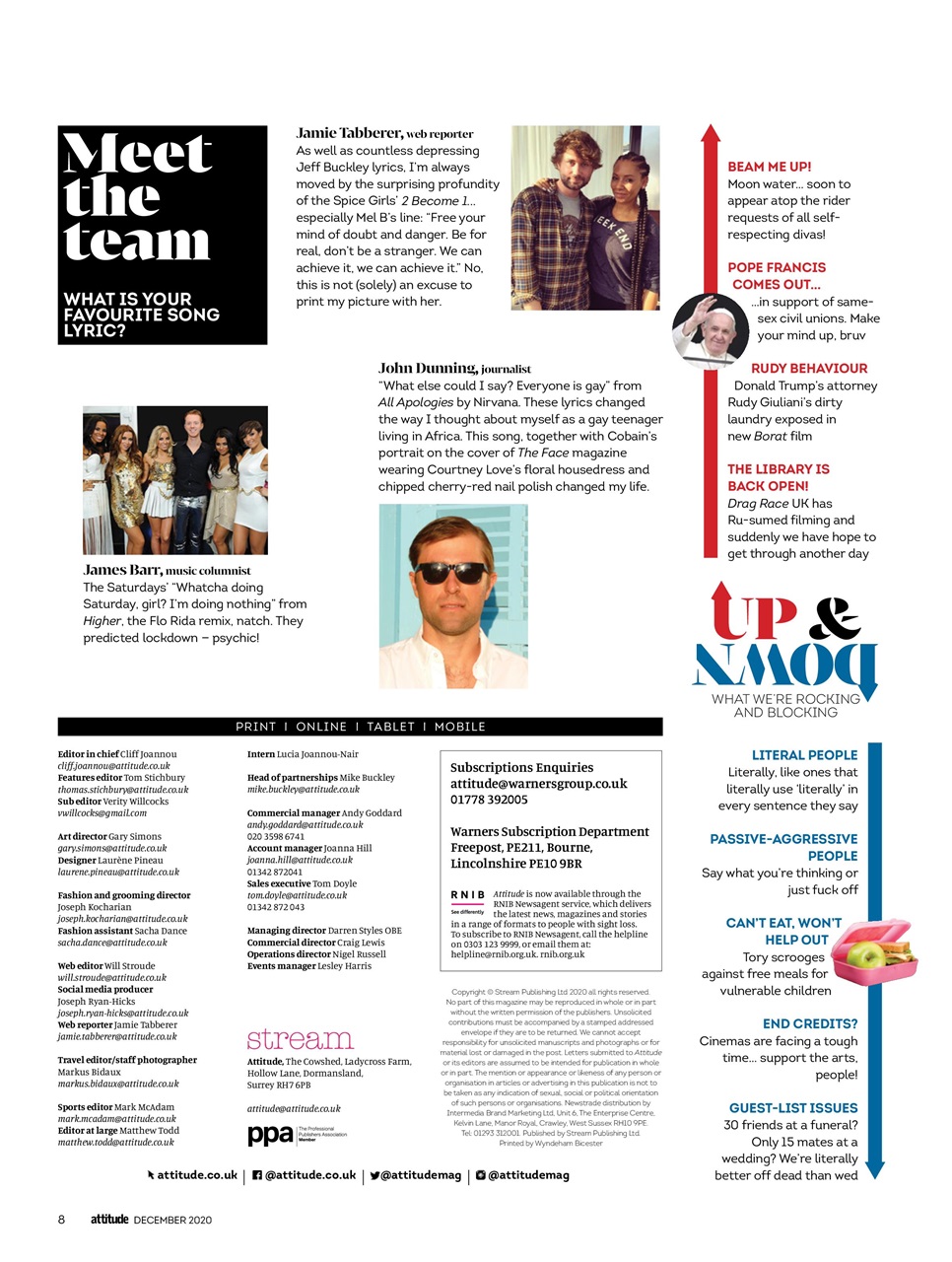 Attitude Preview Pages